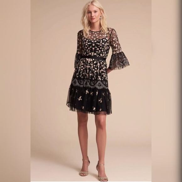 NWT Needle & Thread x BHLDN Climbing Blossom Dress - Women's Size 6 - Picture 2 of 16